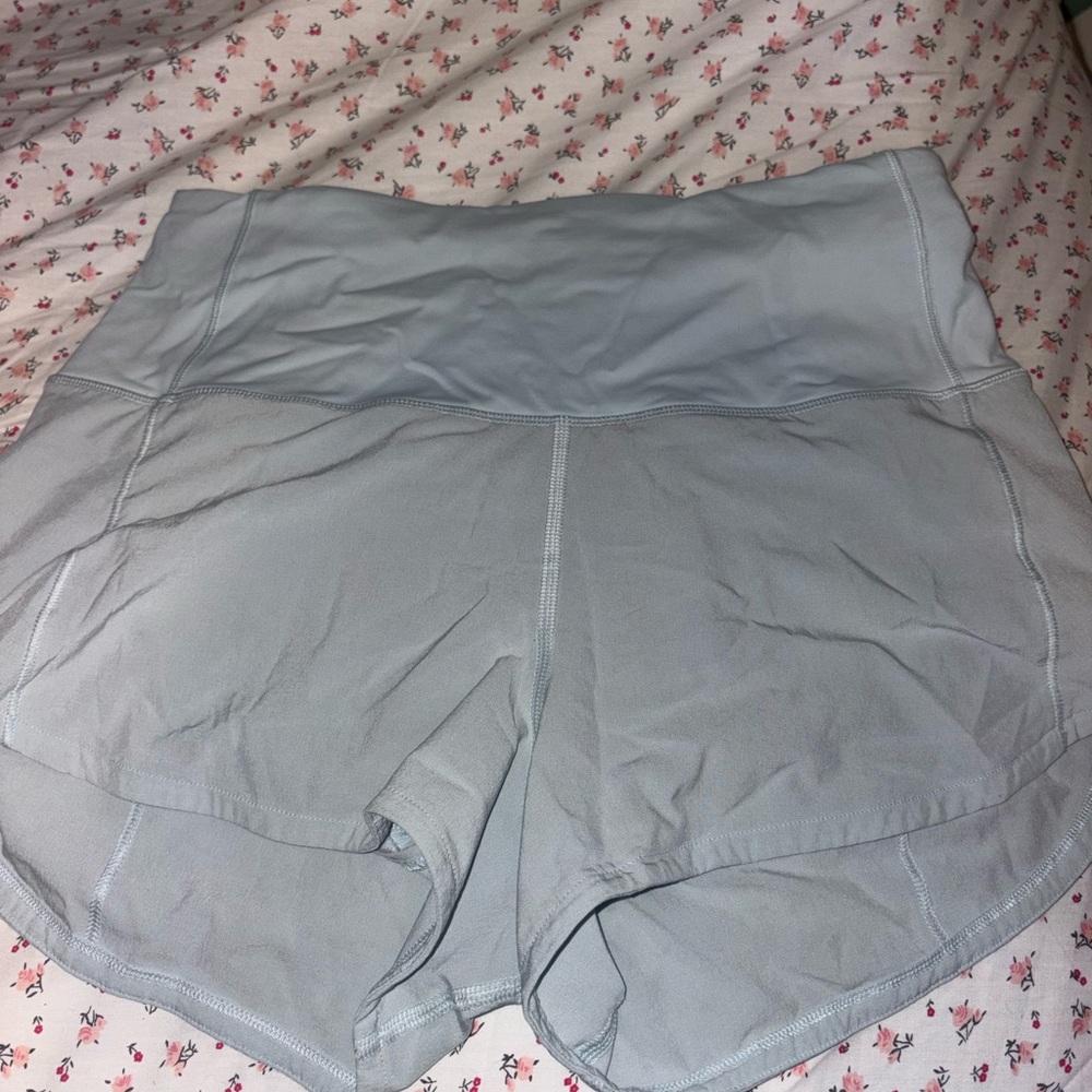 Light blue speed up shorts
